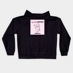 lovely drawings Sprinkles Kids Hoodie